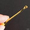 09 Gold Tone Earpick Metal Ear Wax Remover Cleaner - Pack of 2 view 3