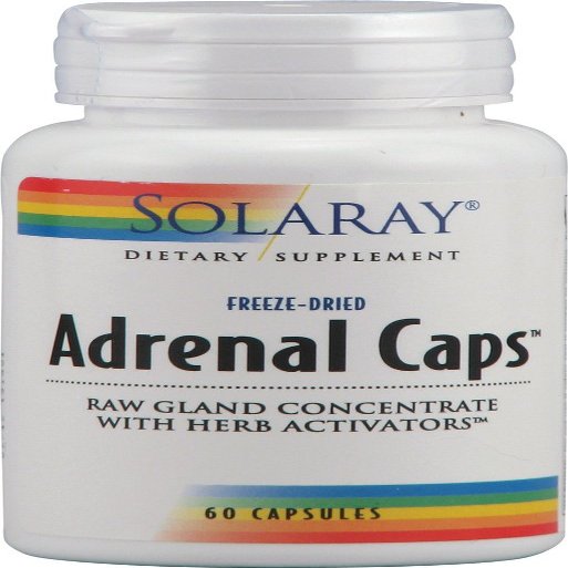 SOLARAY Adrenal Caps (60 Capsules)