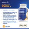 Adrenal Fatigue Supplement, Cortisol Manager, 5-MTHF, B Vitamins, Vitamin C, Adaptogens, Bioflavonoids, DHEA, Inositol, 30-60 Day Supply | 120 Veggie Caps view 3