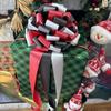 Fully Assembled Large Car Bow, 16" Wide - Red, Black and White, Front Door Decoration, Christmas, Gift Bow, Birthday, School Dance, Gift Bow, Presents, Car Bow, Valentine's Day view 4