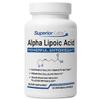 Superior Labs Alpha Lipoic Acid 600 mg Capsules, Pure Non-GMO ALA, High Absorption, Nerve Support, Healthy Circulation and Nerve Response, Healthy Aging Antioxidant, 120 Veg Caps, 4-Month Supply view 1