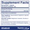 Superior Labs Alpha Lipoic Acid 600 mg Capsules, Pure Non-GMO ALA, High Absorption, Nerve Support, Healthy Circulation and Nerve Response, Healthy Aging Antioxidant, 120 Veg Caps, 4-Month Supply view 2