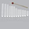 TFS Tuningforkshop 12 Pc Kabbalah Tuning Fork for Healing with Mallet & Pouch view 1