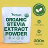 Organic Stevia Extract Powder,125 g, Zero Calorie, Pure Stevia Extract Concentrated Powder, Sweetener for Baking and Beverages - No Aftertaste, Non-GMO, Keto Friendly- 892 Servings view 3