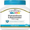 21st Century Potassium 595 mg Tablets, 110-count (Pack of 24) view 1