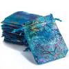 100 Pcs 12x9cm Coralline Organza Jewelry Wedding Gift Bag Good Crafted DIY Ideas view 1