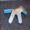 Tetra Medical Supply 4010P3 Toad Finger Splint LG 2-7/9" 12/Bg view 1