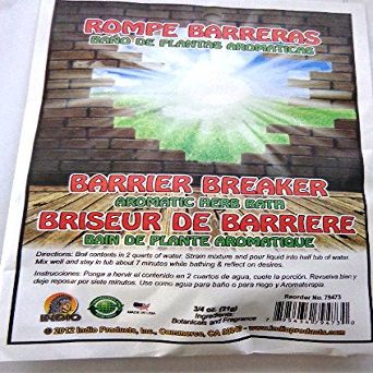 Aromatic Herb Bath Barrier Breaker/ Bano de Plantas Aromaticas Rompe Barreras