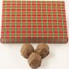 Scott's Cakes Milk Chocolate Chip Covered Chocolate Chip Marzipan Truffles in a 1 Pound Winter Wonderland Box view 1