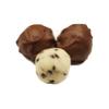 Scott's Cakes Milk Chocolate Chip Covered Chocolate Chip Marzipan Truffles in a 1 Pound Winter Wonderland Box view 2
