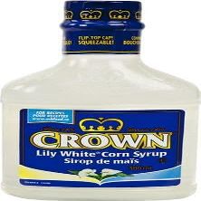 Crown Lily White Corn Syrup 500ml/16.9 fl oz {Imported from Canada}