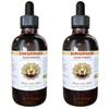 Hawaii Pharm Eleuthero Liquid Extract, Organic Eleuthero (Eleutherococcus Senticosus) Siberian Ginseng Dried Root Tincture Supplement 2x4 oz view 1