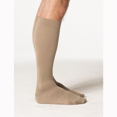 Sigvaris Midtown Microfiber 823CMSM32-S 30-40 mmHg Midtown Microfiber Mens Closed Toe Knee Highs with Silcone Beaded Grip-Top44