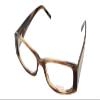 Calabria Vivid 747 Designer Reading Glasses 52mm Tortoise Havana Brown Gold+0.75 view 1