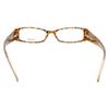 Calabria Vivid 747 Designer Reading Glasses 52mm in Black Leopard Crystal +2.00 view 4