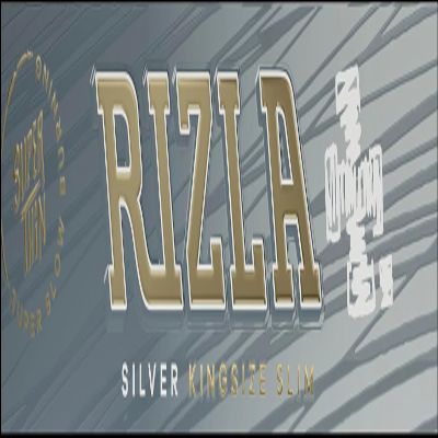 Rizla Rolling Paper, Silver, kingsize slim