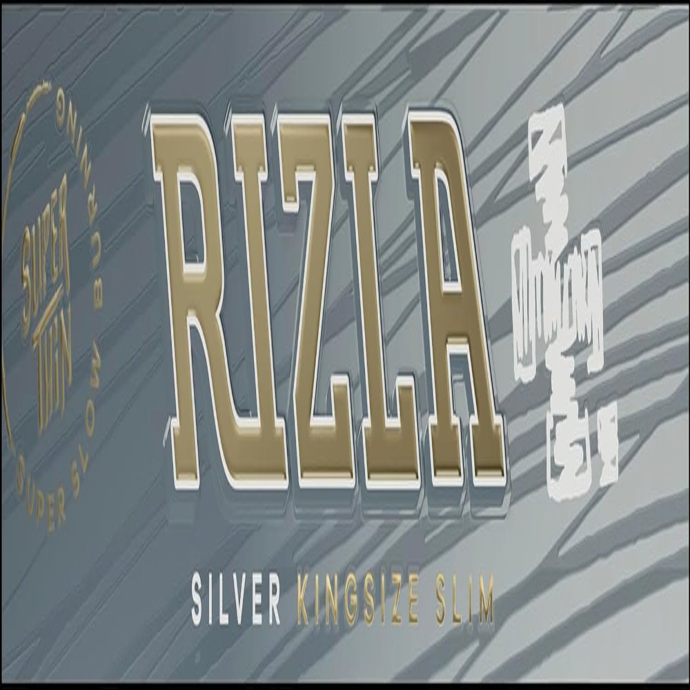 Rizla Rolling Paper, Silver, kingsize slim