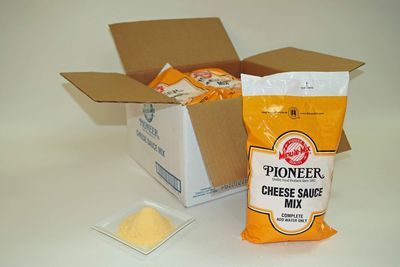 Pioneer Cheese Sauce Mix, 32 Ounce -- 8 per case.