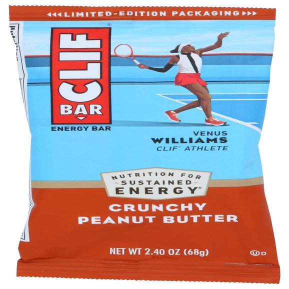 Clif Crunchy Peanut Butter Snack Bar, 2.4 Ounce -- 192 per case.