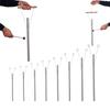 TFS Tuningforkshop 8 Fibonacci Healing Tuned Pipes louder than tuning fork with mallet, hand stand view 1