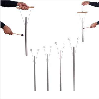 TFS Tuningforkshop DNA Nucleotides 4 Healing Tuned Pipes Louder Than Tuning Fork with Mallet,Hand Stand