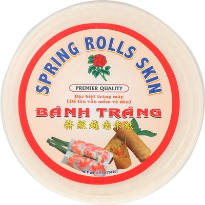 2 pack - Banh Trang Spring Roll Skin Wrappers - 12 oz. each