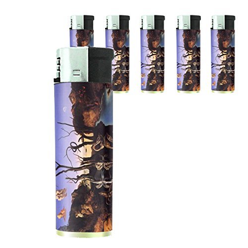 Salvador Dali Reflections Elephants Lighter Set of 5 Pieces D-077
