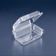 SLP32 Inline Plastics Hinged Carryout 9-3/8x6-3/4x2-5/8 300 per case