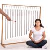 TFS Tuningforkshop 15 Human Organ Healing Tuned Pipes Louder Than Tuning Fork with Large Wood Stand,Mallet view 1