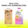 Flex Reusable Disc | Reusable Menstrual Disc | Tampon, Pad and Cup Alternative | Capacity of 6 Super Tampons | Lasts for Years | Includes Carrying Pouch & 2 Free Disposable Discs view 2