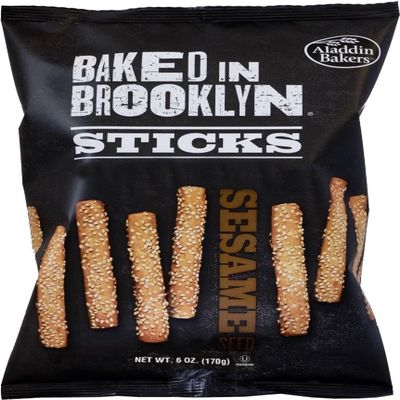 Baked In Brooklyn Breadsticks Sesame - 6 Ounce