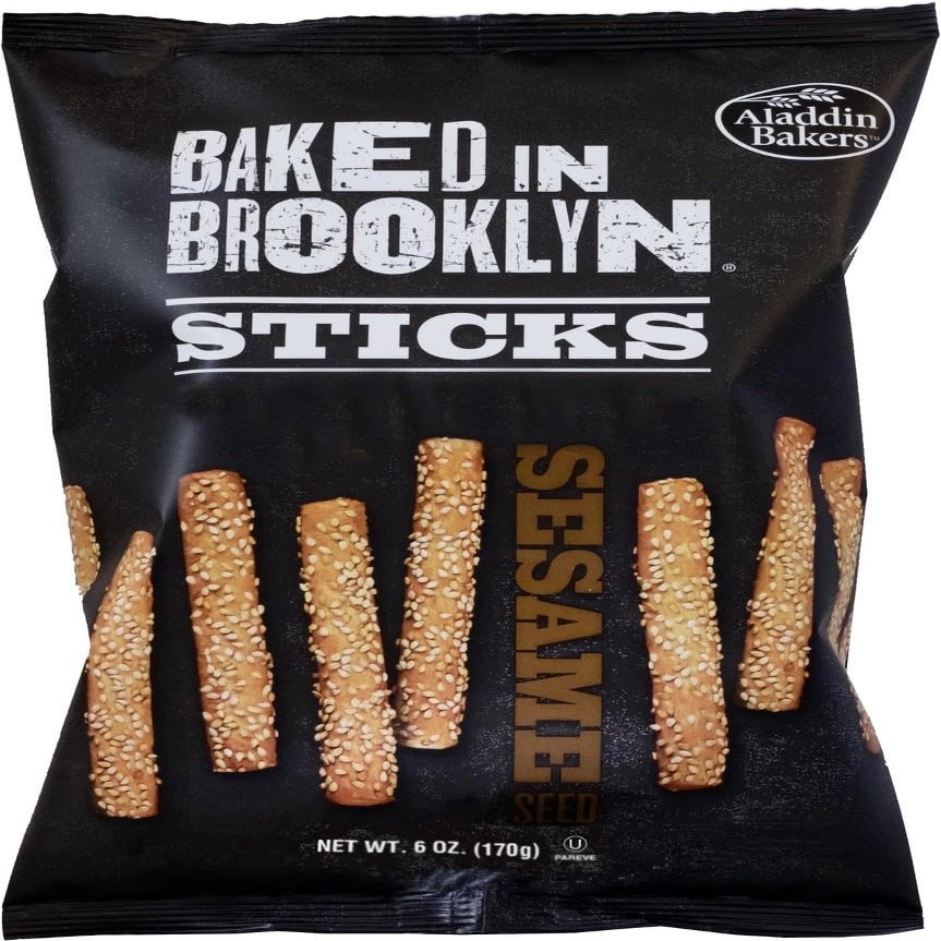 Baked In Brooklyn Breadsticks Sesame - 6 Ounce