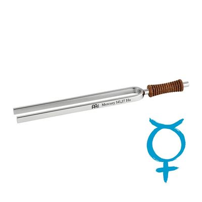 Planetary Tuning Fork (Mercury) with Exact Pitch and Frequency  MADE IN GERMANY  For Meditation, Sound Healing Therapy and Yoga, 2-YEAR WARRANTY
