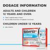 Johnson & Johnson Sudafed PE Head Congestion + Flu Severe Decongestant Tablets for Adults, 24 ct view 4