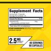 Primaforce Yohimbine HCl 2.5mg, 90 Capsules - GMO Free and Gluten Free Supplement view 2