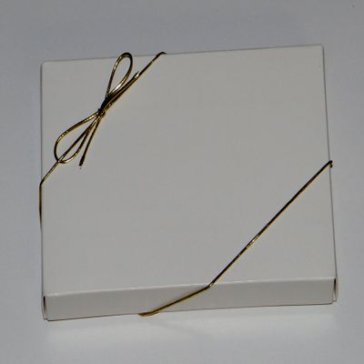 10" Gold Stretch Loops 50ct for Candy Boxes 1/2 lb. Boxes