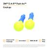 3M E-A-R Push-Ins Earplugs 318-1000, 28.0 dBs, 100 Pair, ANSI, Uncorded, No Roll, Push to Fit, Poly Bag view 3