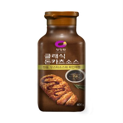Chung Jung One O'Food Classic Katsu Sauce, Perfect for Pork Cutlet, Sweet & Savory Sauce (Classic w/Pineapple, 400g)