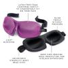 Bucky 40 Blinks No Pressure Eye Mask for Travel & Sleep, French Blue, One Size view 3