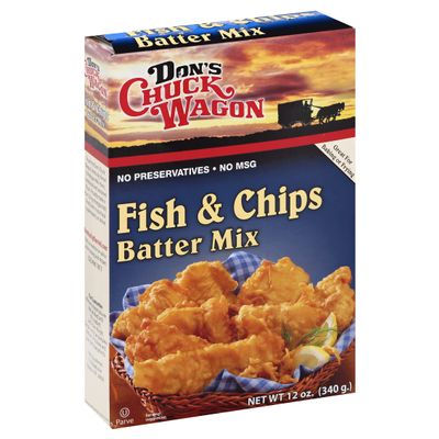 Don's Chuck Wagon Fish and Chips Mix, 12 Ounce