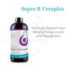 Life Solutions - Liquid Super B-Complex - 16 Oz. Naturally Support Your Body's Energy Levels and Metabolism view 4