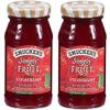 Smucker's Strawberry Simply Fruit Spread (2 Pack) 10 oz Jars view 1