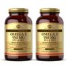 Solgar Triple Strength Omega 3 950 mg - 100 Softgels, Pack of 2 - Supports Joint & Skin Health - Non-GMO, Gluten Free, Dairy Free - 200 Total Servings view 1