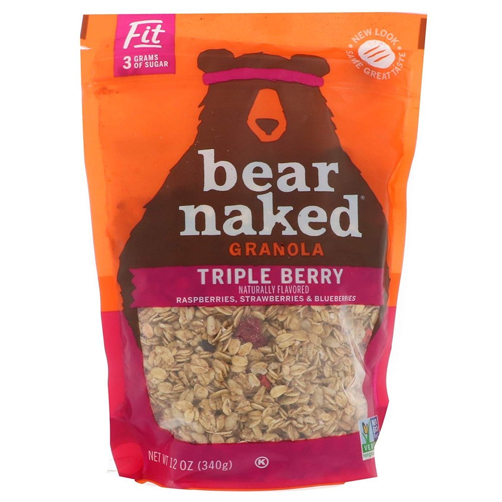 Bear Naked 100% Natural Granola - Triple Berry Crunch - 12 oz