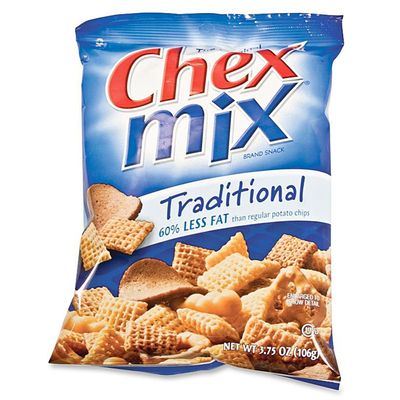 Traditional Chex Mix Peg Bag - 3.75 oz. Bag - 32 ct