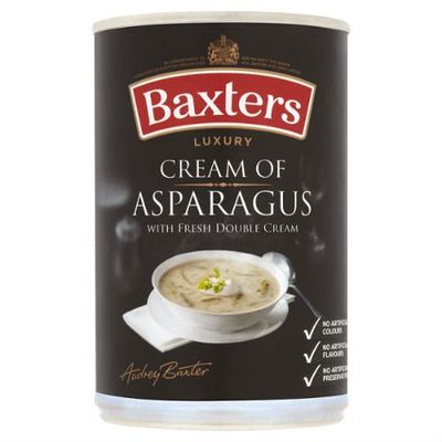 Baxters Luxury Cream Of Asparagus With Fresh Double Cream Soup 400G Case Of 12