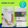 ABSORBIA Moisture Absorber, Dehumidifier, Basement Odor Eliminator Box Family Pack - Pack Of 3 view 3