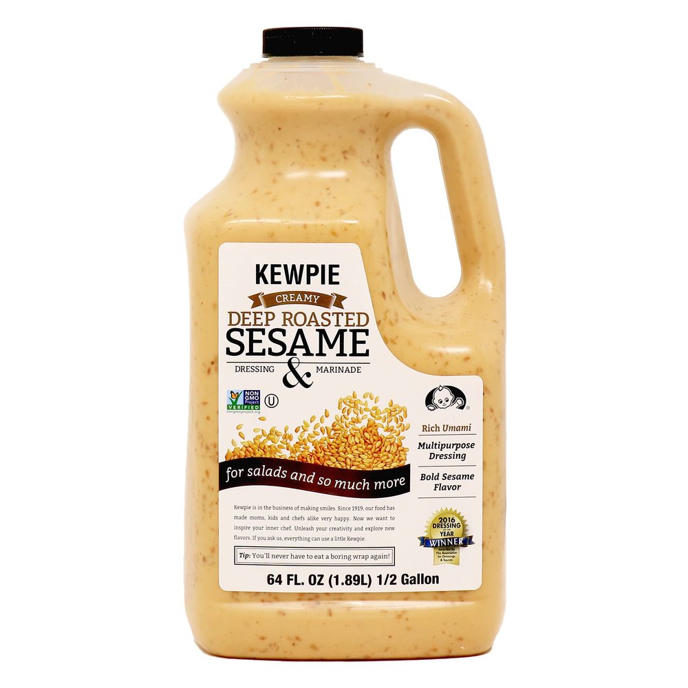 Kewpie Deep Roasted Sesame Dressing, 64 oz