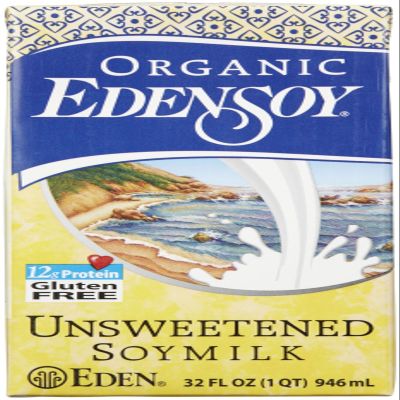 Eden Organic Edensoy - Unsweetened - 32 oz