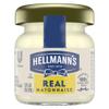 Hellmann's Real Mayonnaise Mini Jars, Condiment for Sandwiches, Salads, Mayo Made with 100% Cage Free Eggs, Gluten Free, 1.2 oz, Pack of 72 view 1